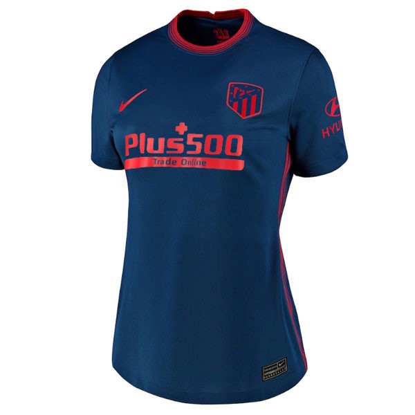 Camiseta Atletico Madrid 2ª Mujer 2020-2021 Azul